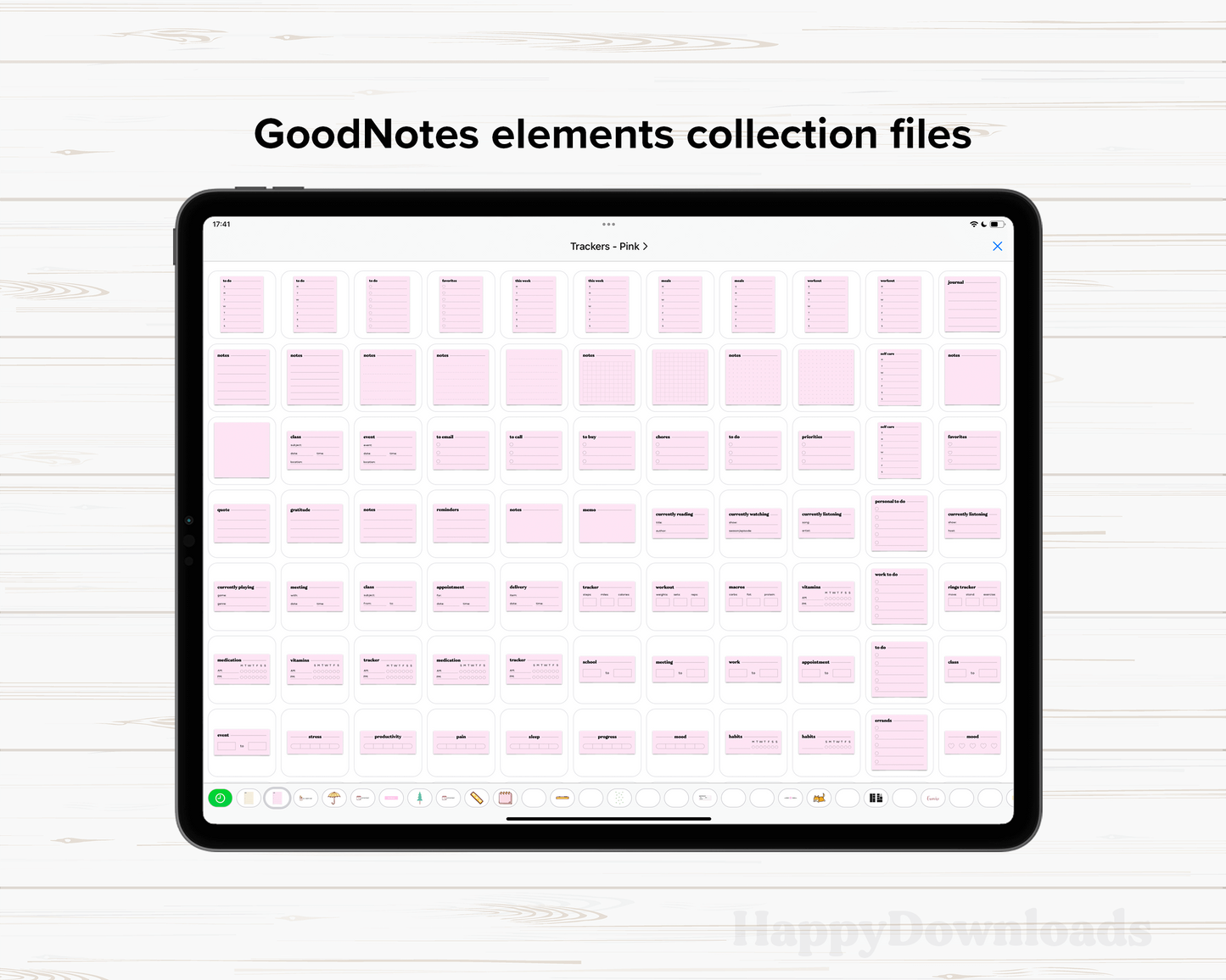 Trackers Digital Sticker Pack